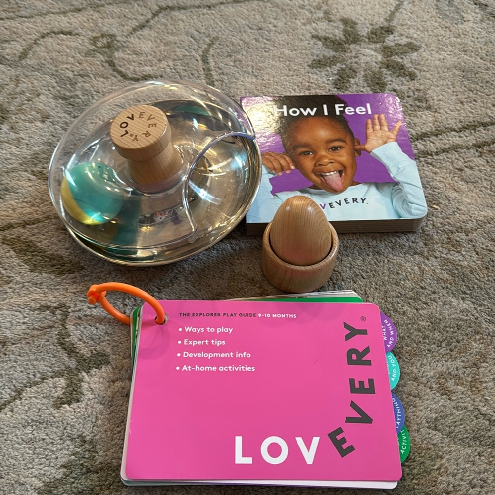 Lovevery the explorer play guide 9-10 months (incomplete)